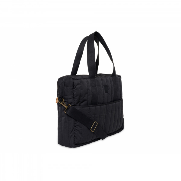 Sac à langer puffed black Jollein