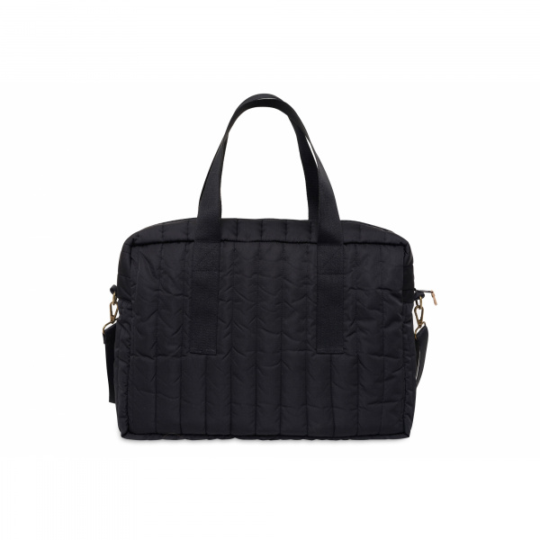 Sac à langer puffed black Jollein