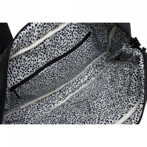 Sac à langer puffed black Jollein