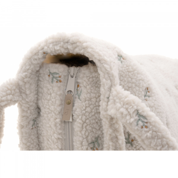 Sac à langer shopper bouclette teddy lovely Jollein