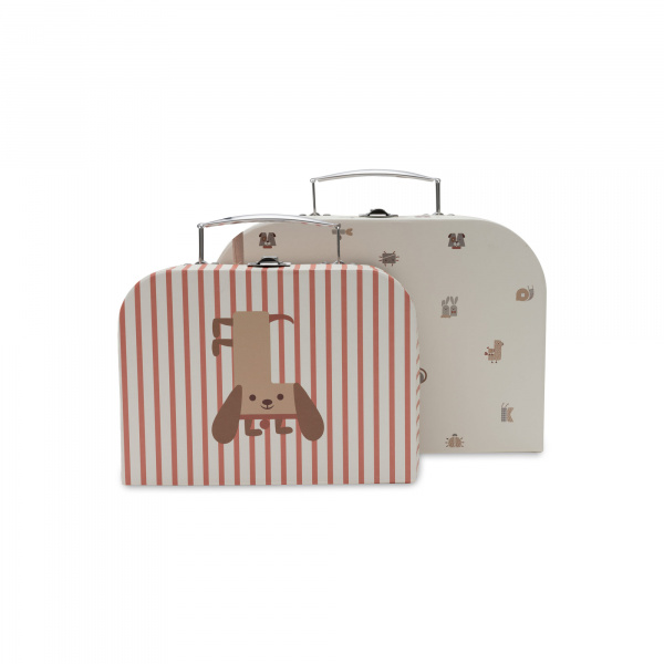 Lot de 2 valisettes animal friends Jollein
