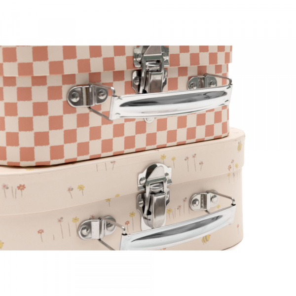 Lot de 2 valisettes à jouets enfant pretty picnic Jollein
