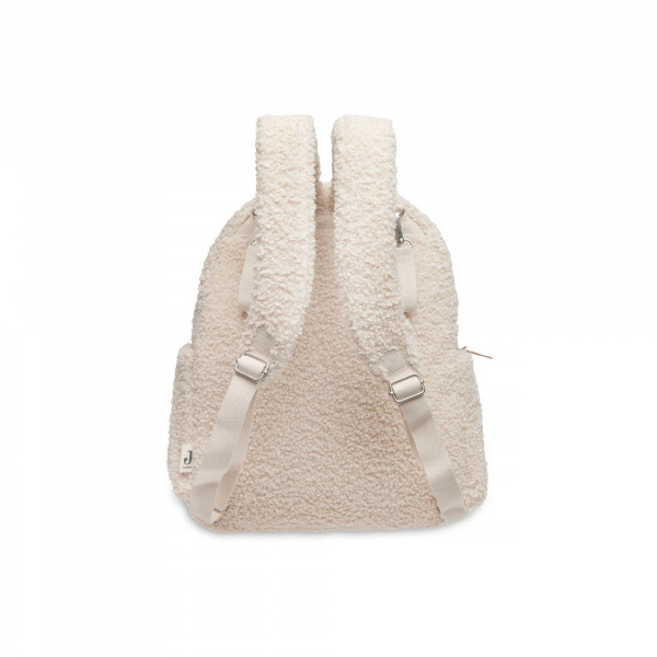 Sac à dos à langer bouclette naturel Jollein