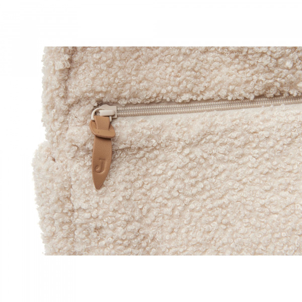 Sac à dos à langer bouclette naturel Jollein
