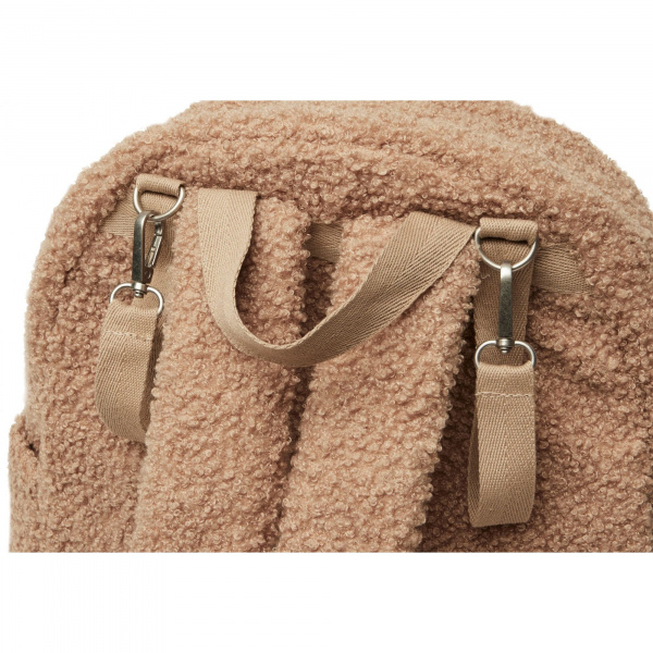 Sac à dos à langer bouclette biscuit Jollein