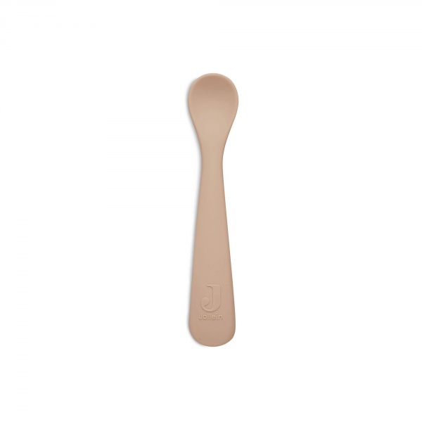 Lot de 2 cuillères souple silicone pale pink Jollein