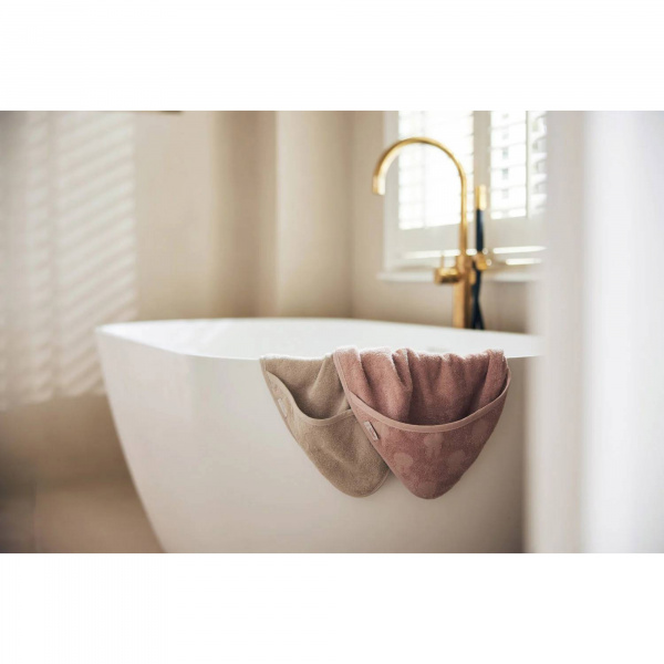 Cape de bain bébé éponge 75x75 cm ash green Jollein