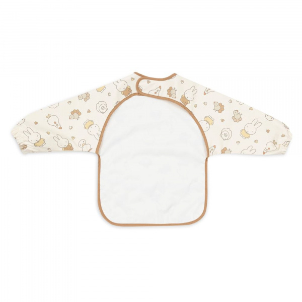 Bavoir manches longues imperméable miffy family farm Jollein