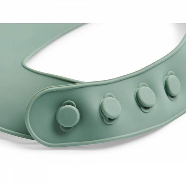 Bavoir en silicone ash green Jollein