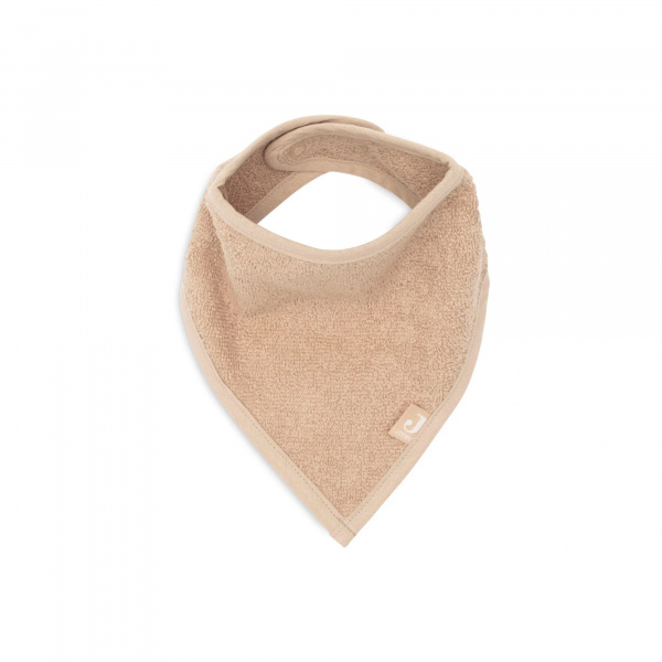 Lot de 2 bavoirs bandana éponge biscuit Jollein