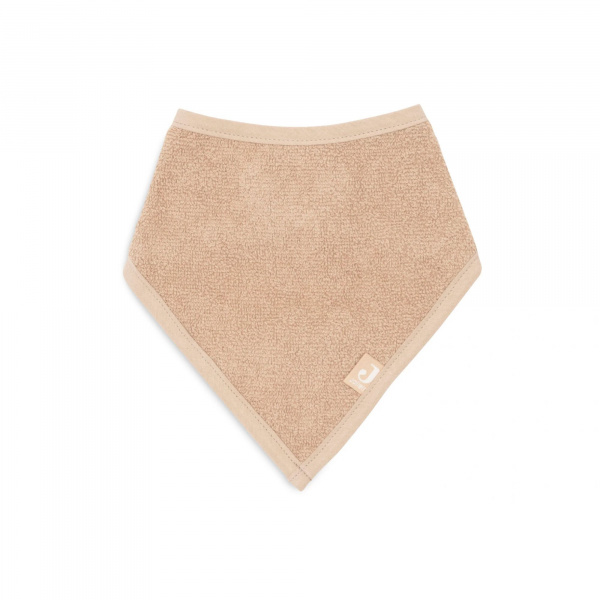 Lot de 2 bavoirs bandana éponge biscuit Jollein