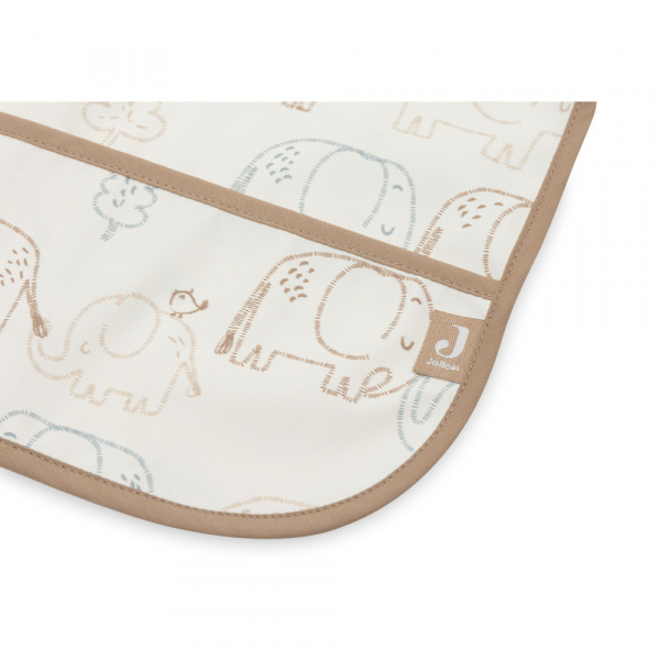 Bavoir manches longues imperméable teddy bear Jollein