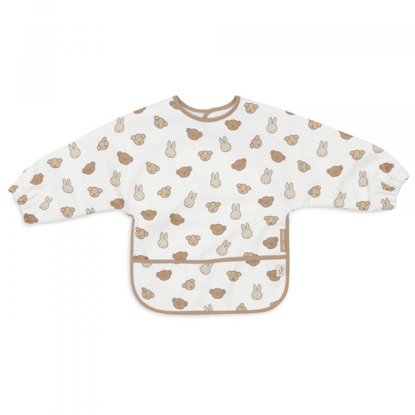 Bavoir manches longues imperméable teddy bear Jollein