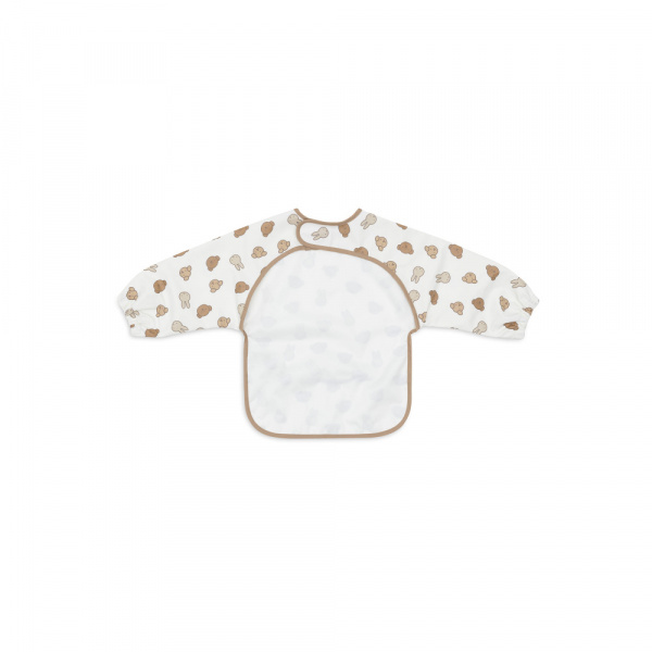 Bavoir manches longues imperméable teddy bear Jollein