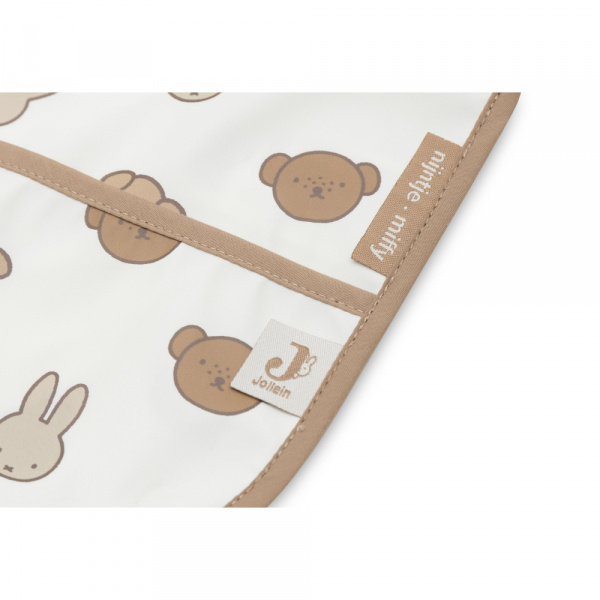 Bavoir manches longues imperméable teddy bear Jollein