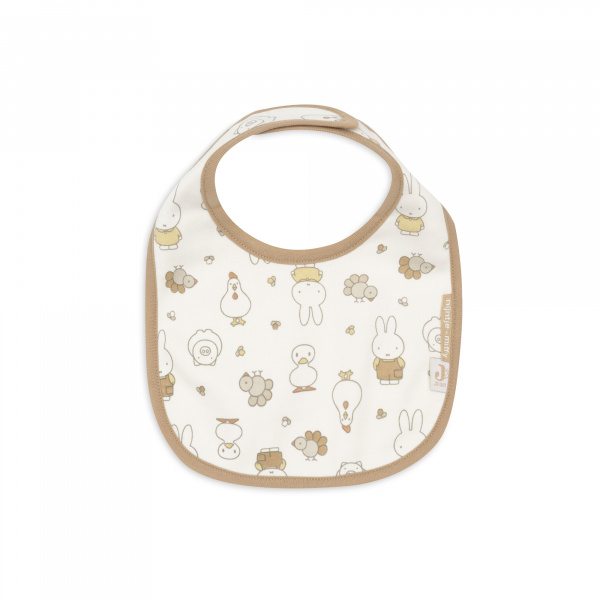 Lot de 5 bavoirs imperméables miffy family farm Jollein