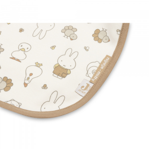 Lot de 5 bavoirs imperméables miffy family farm Jollein