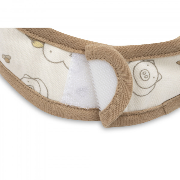 Lot de 5 bavoirs imperméables miffy family farm Jollein