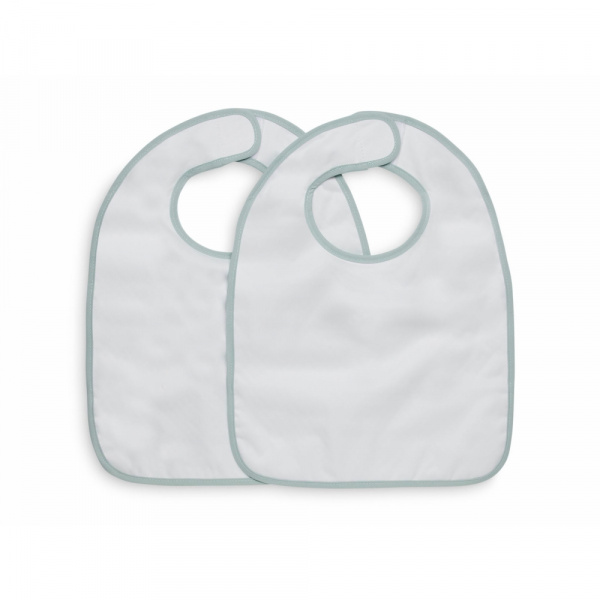 Lot de 2 bavoirs imperméables snake soft green Jollein