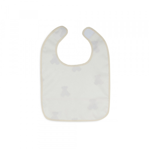 Lot de 2 bavoirs imperméables animaux nougat Jollein