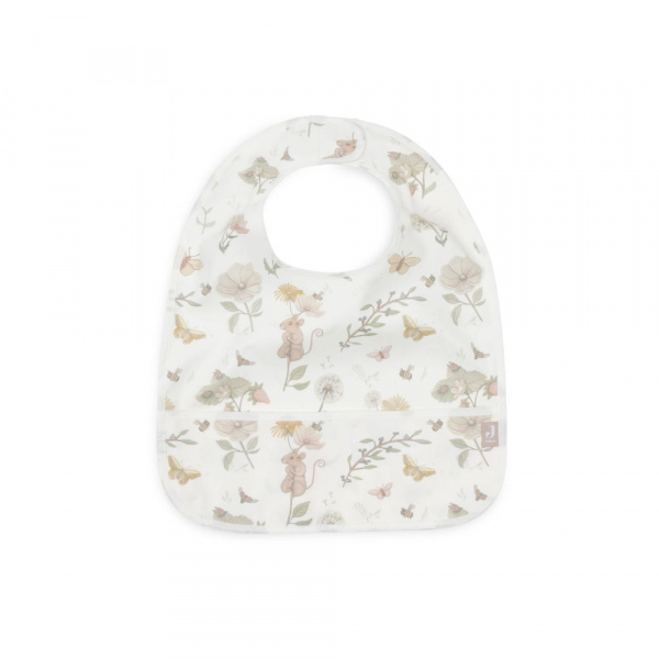 Lot de 2 bavoirs imperméables animaux nougat Jollein