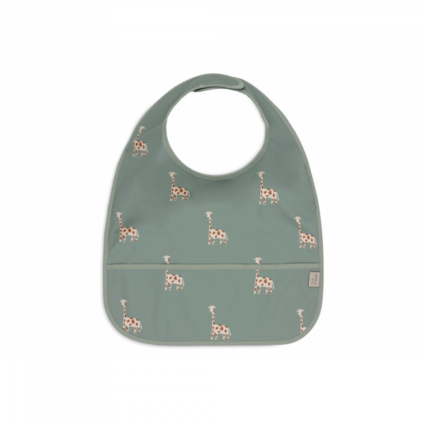 Lot de 2 bavoirs imperméables animaux nougat Jollein