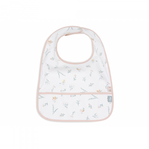 Lot de 2 bavoirs imperméables animaux nougat Jollein