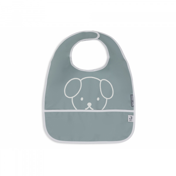 Lot de 2 bavoirs imperméables miffy peekaboo sea green Jollein