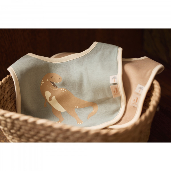 Lot de 5 bavoirs imperméables forest animals Jollein