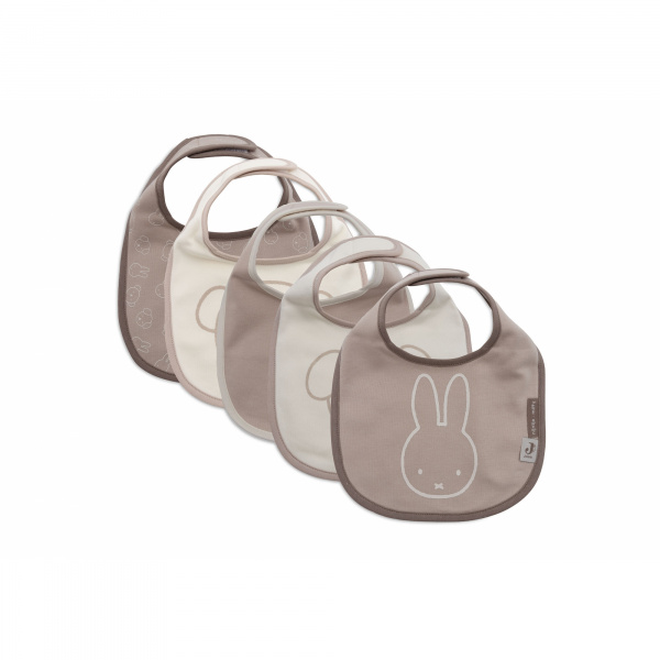 Lot de 5 bavoirs imperméables forest animals Jollein