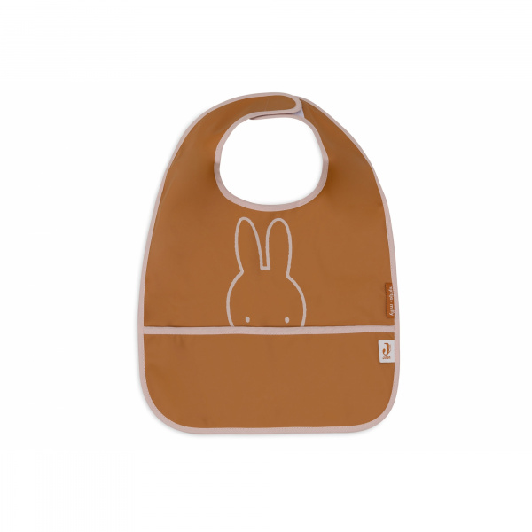 Lot de 2 bavoirs imperméables miffy peekaboo wild rose Jollein