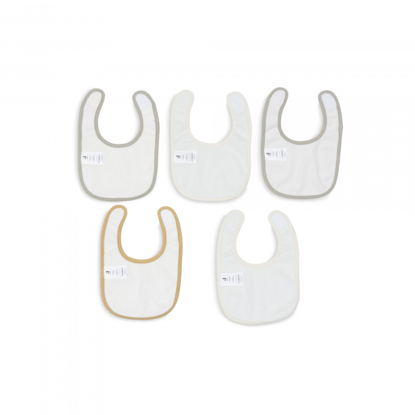 Lot de 5 bavoirs imperméables forest animals Jollein