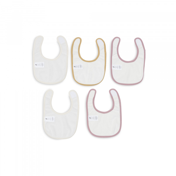 Lot de 5 bavoirs imperméables forest animals Jollein