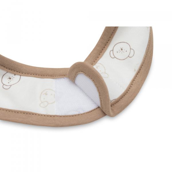 Lot de 5 bavoirs imperméables forest animals Jollein