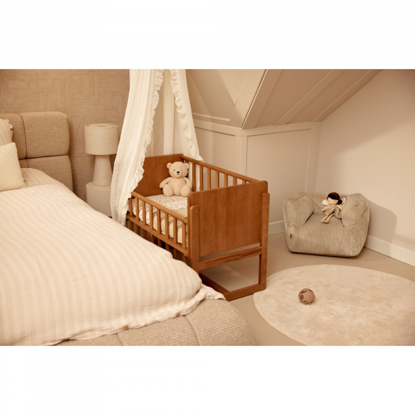 Fauteuil enfant velours côtelé corduroy olive green Jollein