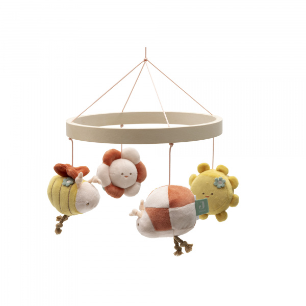 Mobile d’éveil bébé en bois pretty picnic Jollein