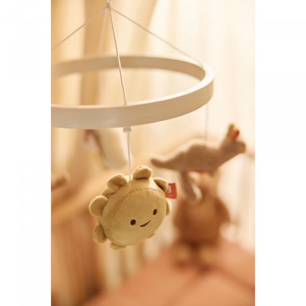 Mobile d’éveil bébé en bois kangaroots Jollein