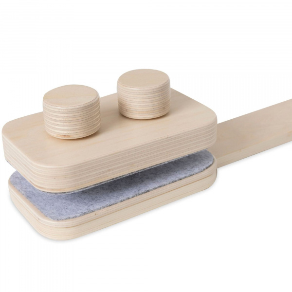 Pack support mobile bébé bois + mobile d’éveil bébé kangaroots Jollein