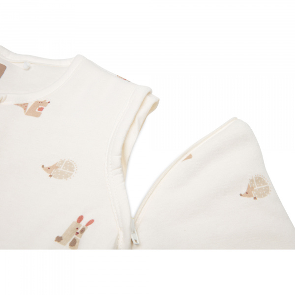 Gigoteuse à manches amovibles animals olive 3-6 mois Jollein