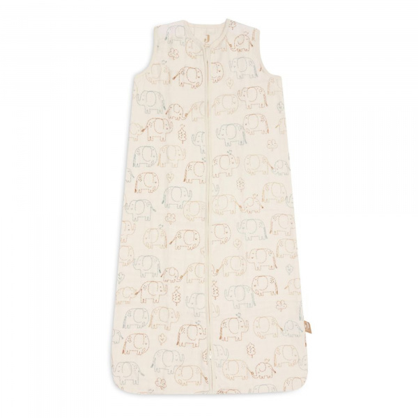 Gigoteuse été gaze de coton elephant tales 3-6 mois Jollein