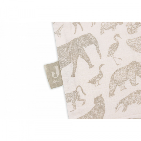 Gigoteuse été gaze de coton animals olive 18-24 mois Jollein