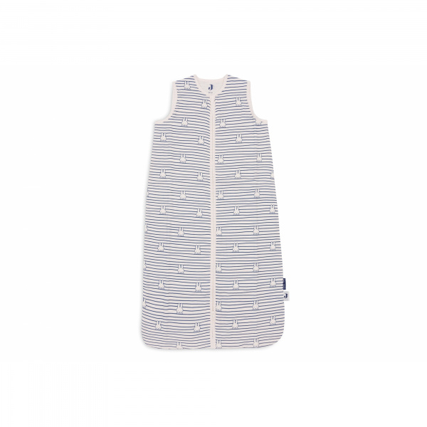 Gigoteuse été gaze de coton miffy stripe navy 3-6 mois Jollein