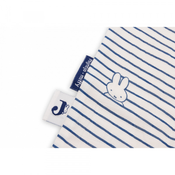 Gigoteuse été gaze de coton miffy stripe navy 3-6 mois Jollein