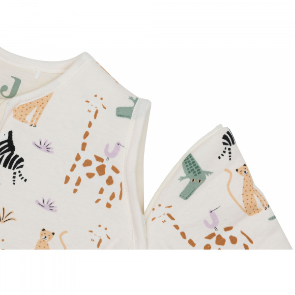 Gigoteuse à manches amovibles animals olive 3-6 mois Jollein