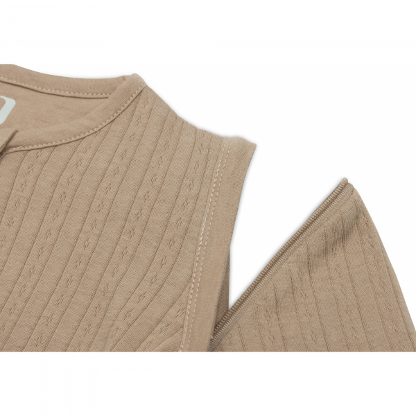 Gigoteuse légère à manches amovibles ajour biscuit 3-6 mois Jollein