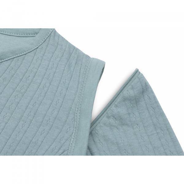 Gigoteuse légère à manches amovibles ajour sea green 0-3 mois Jollein