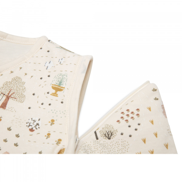 Gigoteuse à manches amovibles animals olive 3-6 mois Jollein