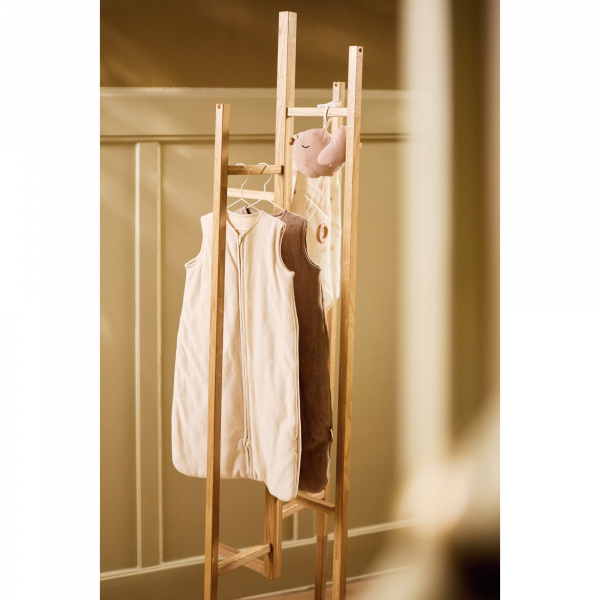 Gigoteuse bébé chaude sans manches 6-18 mois velvet milky coffee Jollein