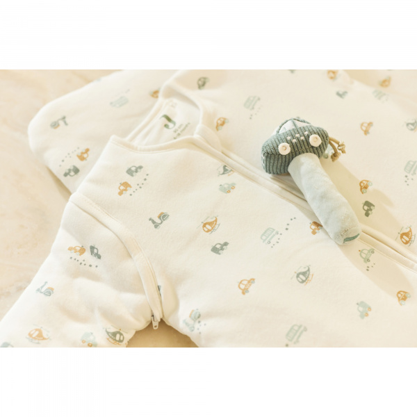 Gigoteuse à manches amovibles animals olive 3-6 mois Jollein