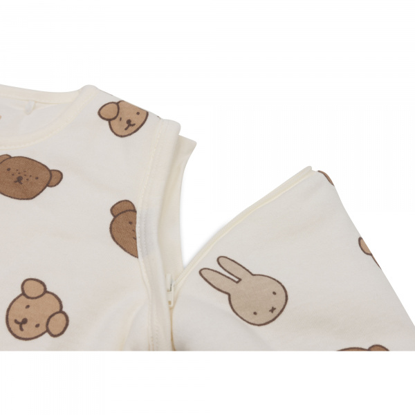 Gigoteuse à manches amovibles miffy terry nougat 3-6 mois Jollein